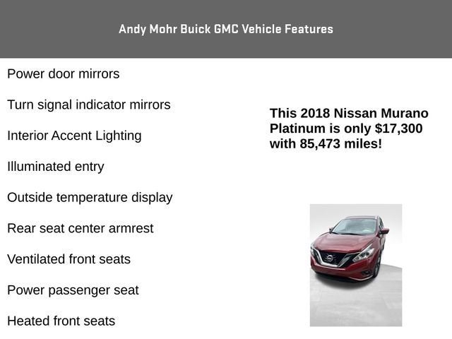 2018 Nissan Murano Platinum
