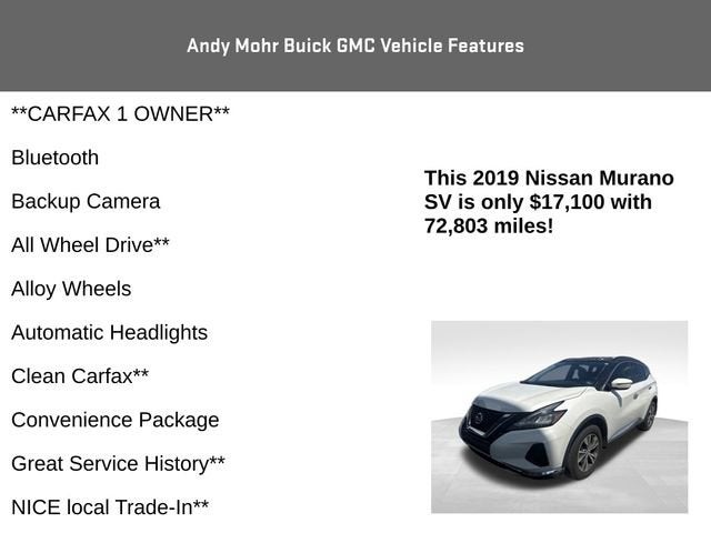 2019 Nissan Murano SV