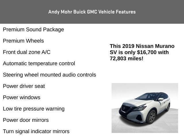2019 Nissan Murano SV