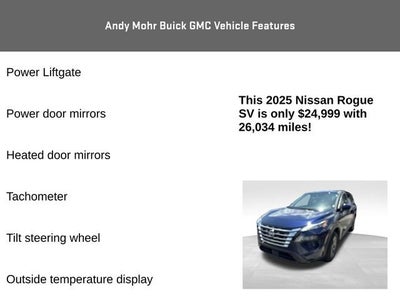 2025 Nissan Rogue SV