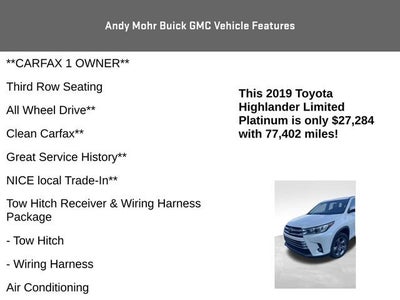 2019 Toyota Highlander Limited