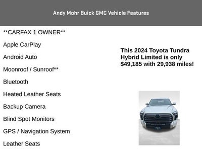2024 Toyota Tundra 4WD Limited Hybrid