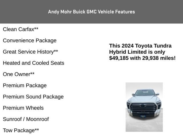 2024 Toyota Tundra 4WD Limited Hybrid