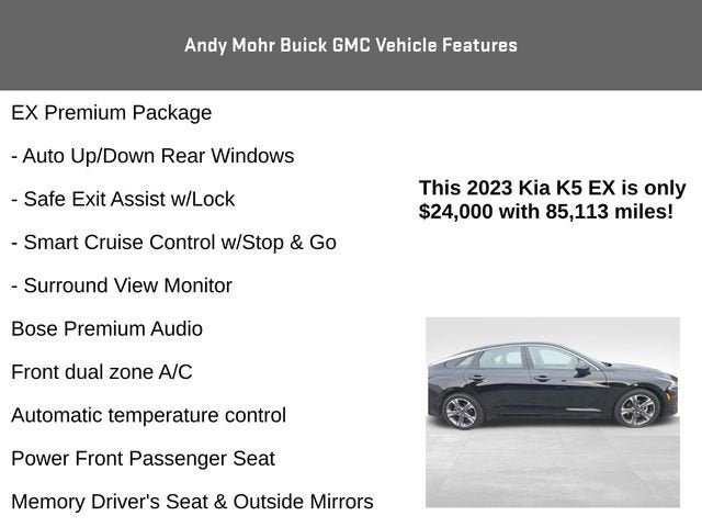 2023 Kia K5 EX
