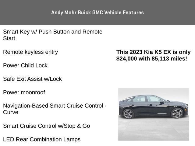 2023 Kia K5 EX