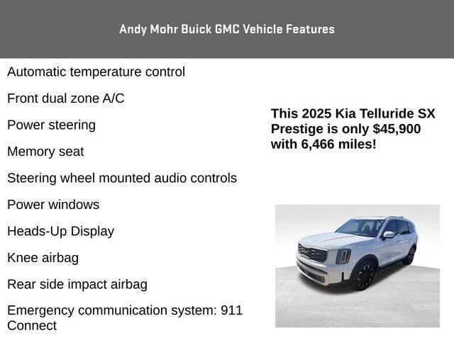 2025 Kia Telluride SX-Prestige