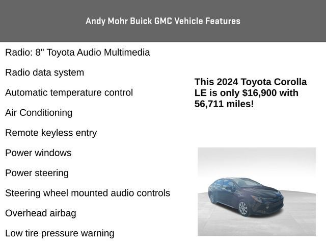 2024 Toyota Corolla LE