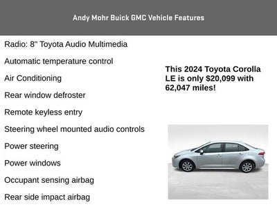 2024 Toyota Corolla LE