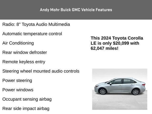 2024 Toyota Corolla LE
