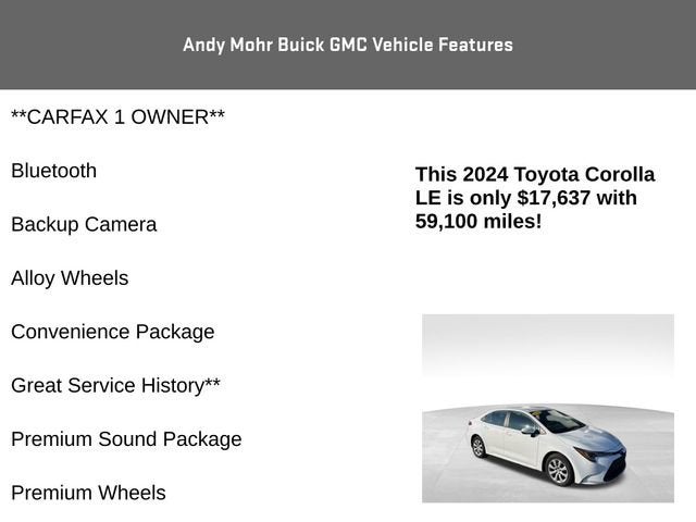 2024 Toyota Corolla LE