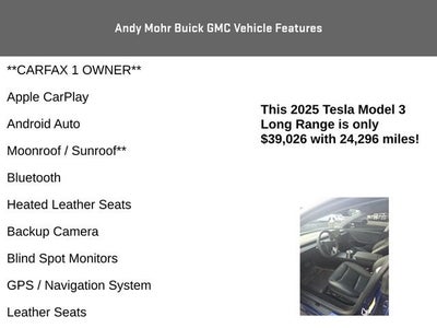 2025 Tesla Model 3 Long Range