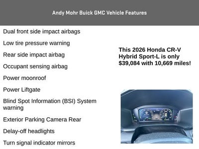 2026 Honda CR-V Hybrid Sport-L