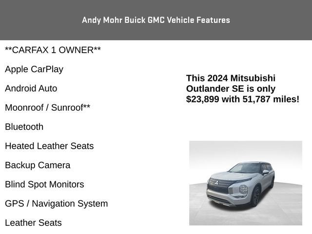 2024 Mitsubishi Outlander SE