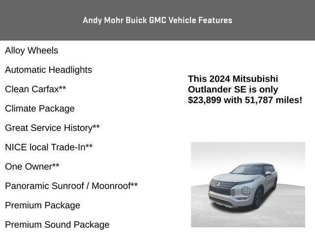 2024 Mitsubishi Outlander SE
