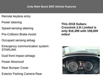 2018 Subaru Crosstrek Limited