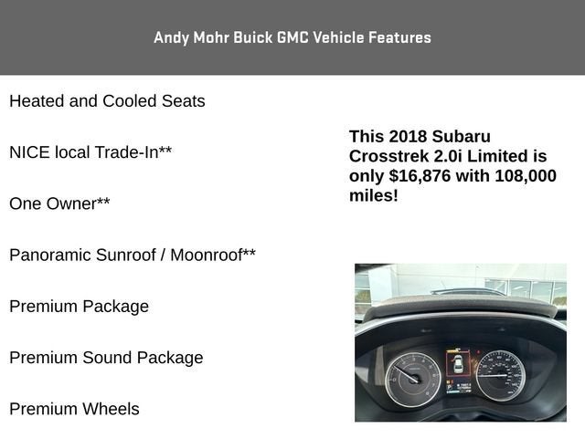 2018 Subaru Crosstrek Limited