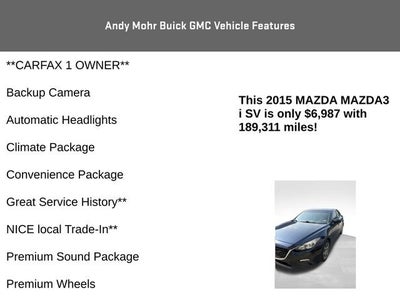 2015 Mazda Mazda3 i SV
