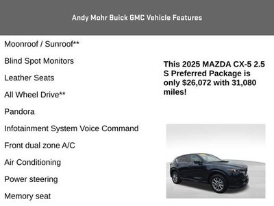 2025 Mazda Mazda CX-5 2.5 S Preferred Package