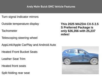 2025 Mazda Mazda CX-5 2.5 S Preferred Package