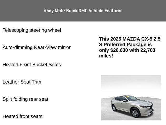 2025 Mazda Mazda CX-5 2.5 S Preferred Package