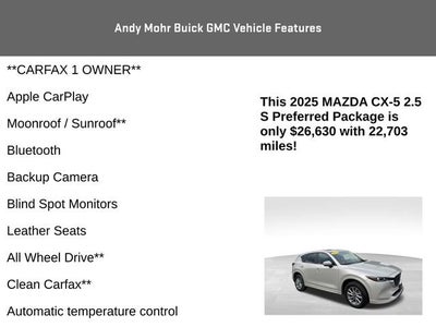 2025 Mazda Mazda CX-5 2.5 S Preferred Package