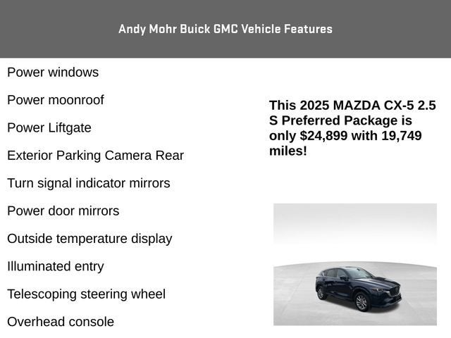 2025 Mazda Mazda CX-5 2.5 S Preferred Package