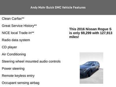 2016 Nissan Rogue SV