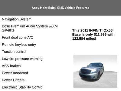 2011 INFINITI QX56 8-passenger