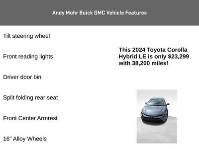 2024 Toyota Corolla Hybrid LE