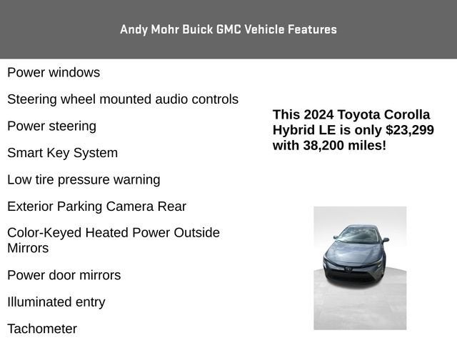 2024 Toyota Corolla Hybrid LE