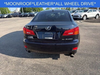 2007 Lexus IS 250 4DR SDN SPT AWD A