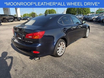 2007 Lexus IS 250 4DR SDN SPT AWD A