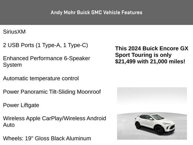2024 Buick Encore GX Sport Touring