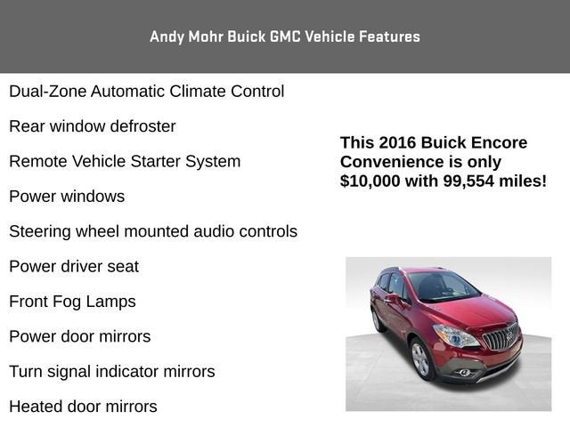 2016 Buick Encore Convenience