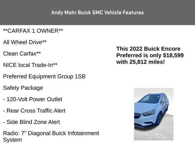 2022 Buick Encore Preferred