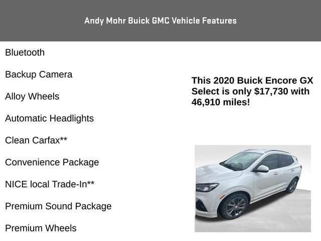 2020 Buick Encore GX Select