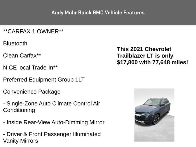 2021 Chevrolet Trailblazer LT