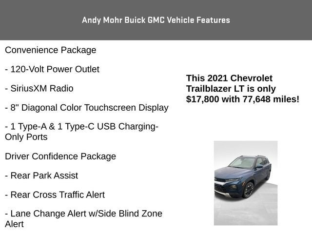 2021 Chevrolet Trailblazer LT