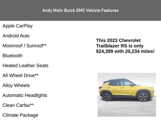 2023 Chevrolet Trailblazer RS