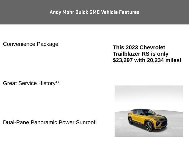 2023 Chevrolet Trailblazer RS