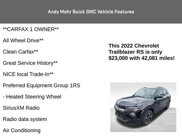 2022 Chevrolet Trailblazer RS