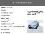 2012 Hyundai Elantra Limited PZEV