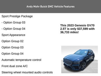 2023 Genesis GV70 2.5T
