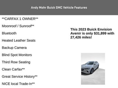 2023 Buick Envision Avenir