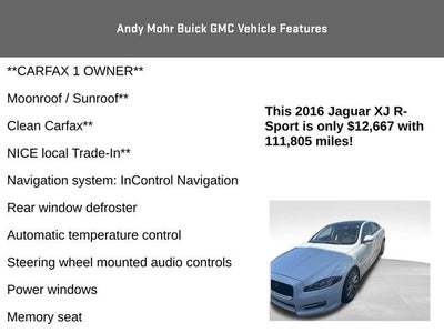 2016 Jaguar XJ R-Sport