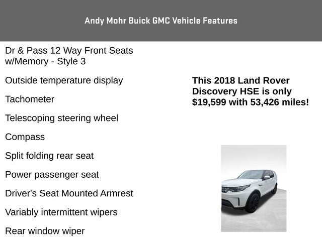 2018 Land Rover Discovery HSE