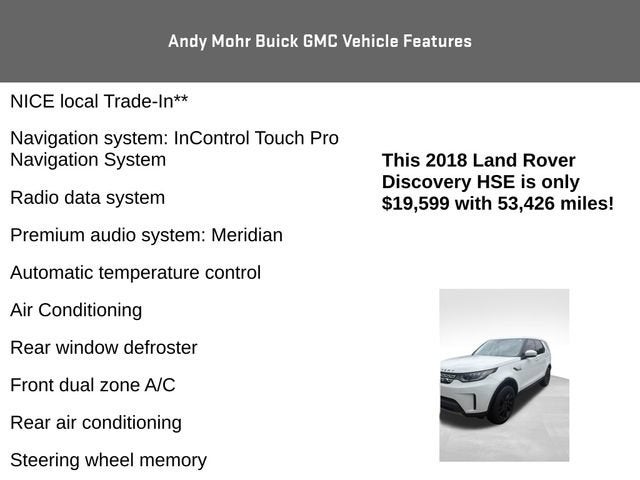 2018 Land Rover Discovery HSE