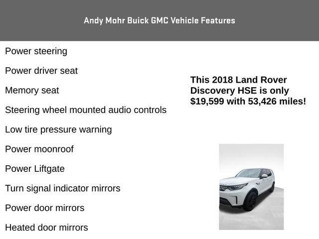 2018 Land Rover Discovery HSE