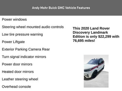 2020 Land Rover Discovery Landmark Edition