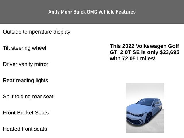 2022 Volkswagen Golf GTI SE